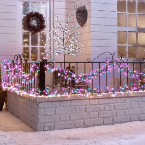 Blitzen Cluster Lights - 480 LEDs - Rainbow - 6.9m