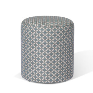 Granada Outdoor Sunbrella Footstool - Mosaic Blue