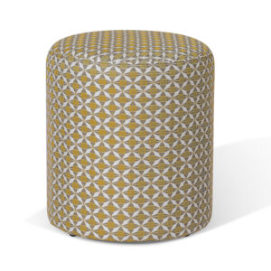 Granada Outdoor Sunbrella Footstool - Mosaic Yellow