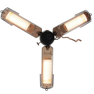Lille Parasol Tri Electric Patio Heater - 2000W
