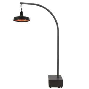 MZ Lyra Pendant Overhang Electric Patio Heater - 2100W