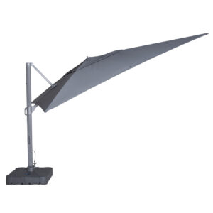 MZ Artemis Rectangular Cantilever Parasol - Charcoal