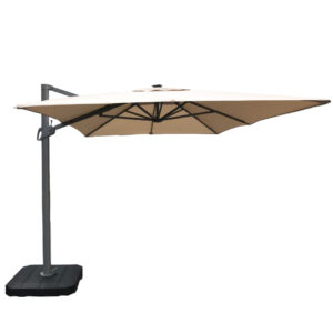 MZ Atlas Rectangular Cantilever Parasol - Beige