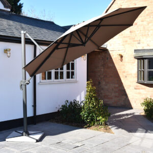 Oren 3m Cantilever Parasol - Taupe