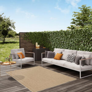 MZ Alfresco Oatmeal Outdoor Rug - 200x290cm