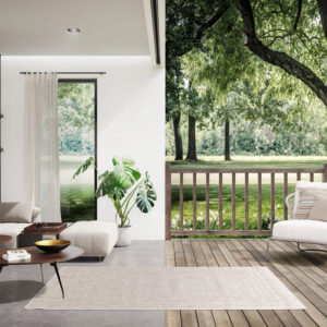Milan Silver Indoor/outdoor Rug - 160x230cm