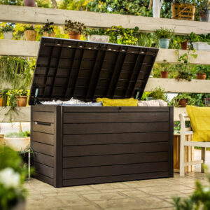 Norfolk 870L Resin Storage Box - Brown