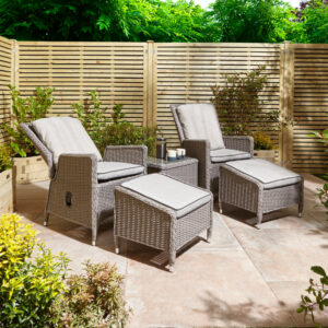 Prestbury Lounger Set - Natural Stone