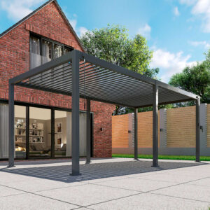 Nova - 6m x 3m Aluminium Rectangular Pergola