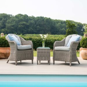 Stratford 3pc Rattan Lounge Bistro Set