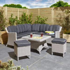 Prestbury Compact Diner Set - Putty Grey