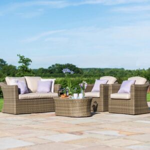 Cheltenham 4 Seater Rattan Sofa Set
