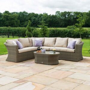 Cheltenham Large Rattan Corner Group with Chair