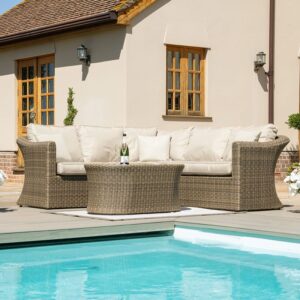 Cheltenham Small Rattan Corner Group with Chair