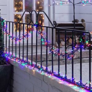 Blitzen Cluster Lights - 720 LEDs - Multi Colour - 10.4m