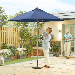 Juno Wooden Parasol - 2.5m Round