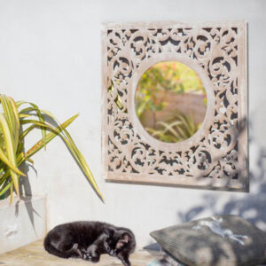 La Hacienda Square Garden Mirror