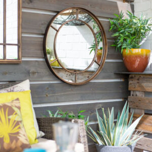 La Hacienda Valencia Mirror - Gold