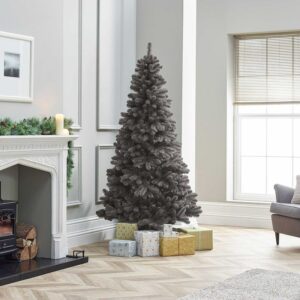 Vixen Balsam Fir Artificial Christmas Tree - Grey - 7ft