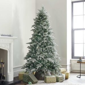 Vixen Sitka Spruce Frosted Artificial Christmas Tree - 6ft