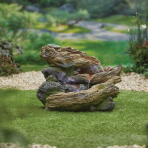 La Hacienda Bubbling Brook Water Feature Inc LEDS