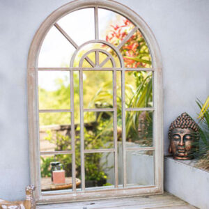 La Hacienda Round Arch Mirror
