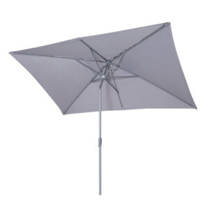 MZ 3m x 2m Rectangular Parasol - Grey