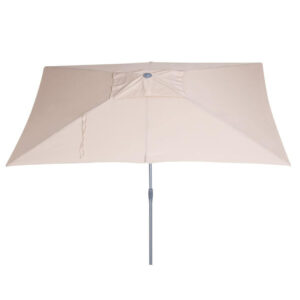 MZ 3m x 2m Rectangular Parasol - Beige