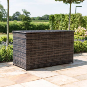 MZ Rattan Storage Box - Brown