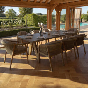 MZ Martinique 8 Seater Rectangular Dining Set