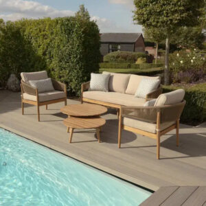MZ Porto 2 Seater Sofa Set With 2 Tables