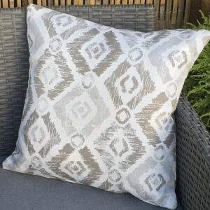 RC Grey Patterened Scatter Cushion - Pack Of 2