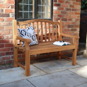 RC Lytham 2 Seater Wooden Bench