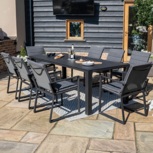 MZ Manhattan 8 Seater Aluminium Dining Set