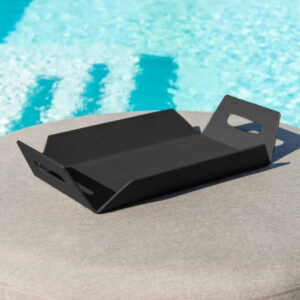 MZ Aluminium Table Tray - Charcoal