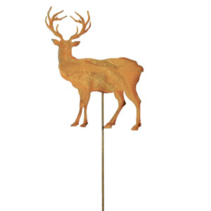 Osbourne Rusty Reindeer Garden Stake