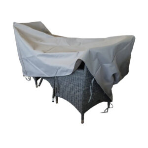 RC 2 Seater Heavy Duty Bistro Set Cover - 186cm - Grey