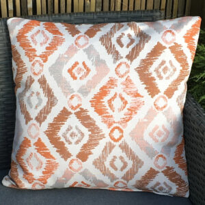RC Orange Patterened Scatter Cushion - Pack Of 2