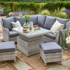 Rosella 4-6 Seater Rattan Corner Sofa Set