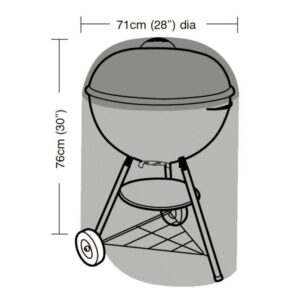 Super Tough Kettle Barbecue Cover - Green