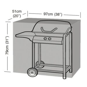 Super Tough Small Classic Barbecue Cover - Green