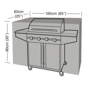 Super Tough Extra Large Classic Barbecue Cover - Green