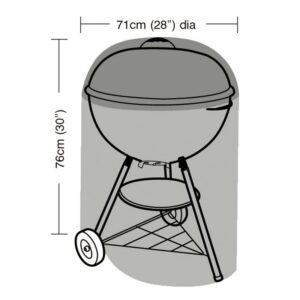 Premium Super Tough Kettle Barbecue Cover - Green