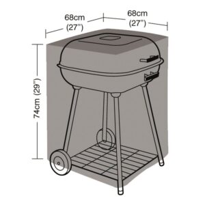 Premium Super Tough Square Barbecue Cover - Green