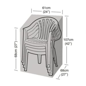 Premium Super Tough Stacking Chair Cover - Green