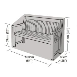 Premium Super Tough 3 Seater Bench Cover - Green