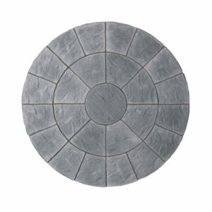 2.4mtr Abbey Paving Circle Kit - Graphite