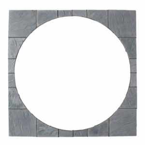 2.4mtr Abbey Paving Circle Squaring off Kit - Graphite