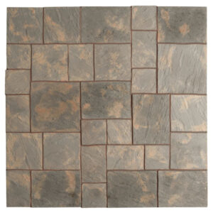 5.76 m² Abbey Paving Patio Kit - Antique