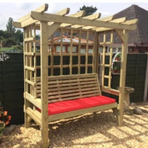 Moorvalley 3 Seater Full Trellis Arbour